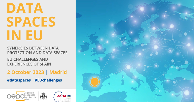 AEPD - ENISA conference on Data Spaces