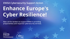 Applications are open: ENISA Cybersecurity Support Action Programme tender procedure