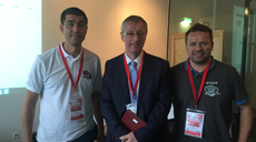 ENISA’s Head of Core Operations today at the final of the Austrian Cybersecurity Challenge