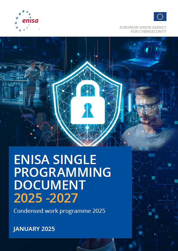 ENISA Single Programming Document 2025-2027 - Condensed version cover