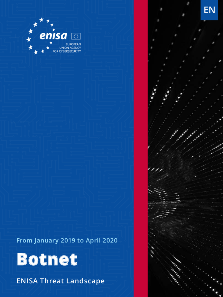 enisa threat landscape 2020 botnet