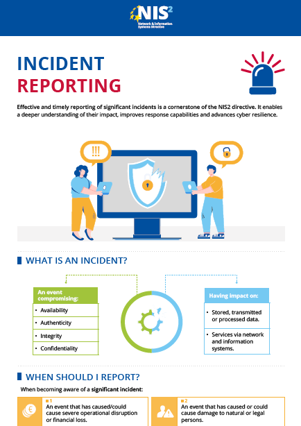 NIS 2 Infographic - Incident reporting