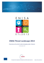 enisa threat landscape 2013 overview of current and emerging cyber threats